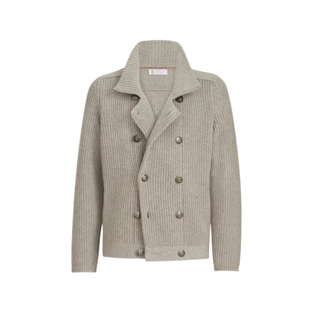 Brunello Cucinelli Neutrals Sweaters & Knitwear - Cardigans Men